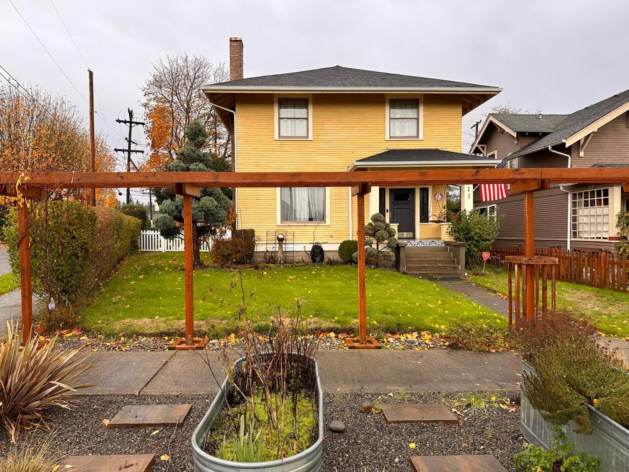 Historic 1905 Craftsman Villa Centralia Exterior photo